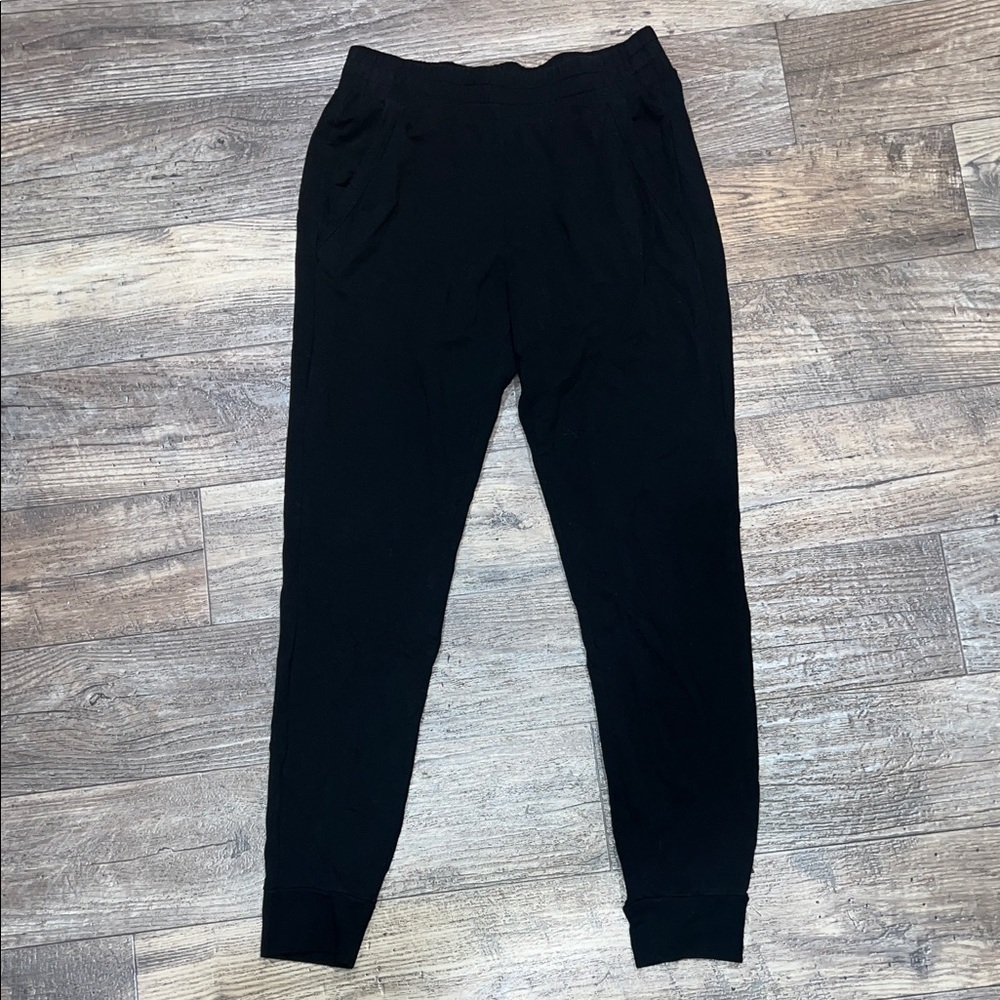 ALO Yoga Black Slim Jogger Pants